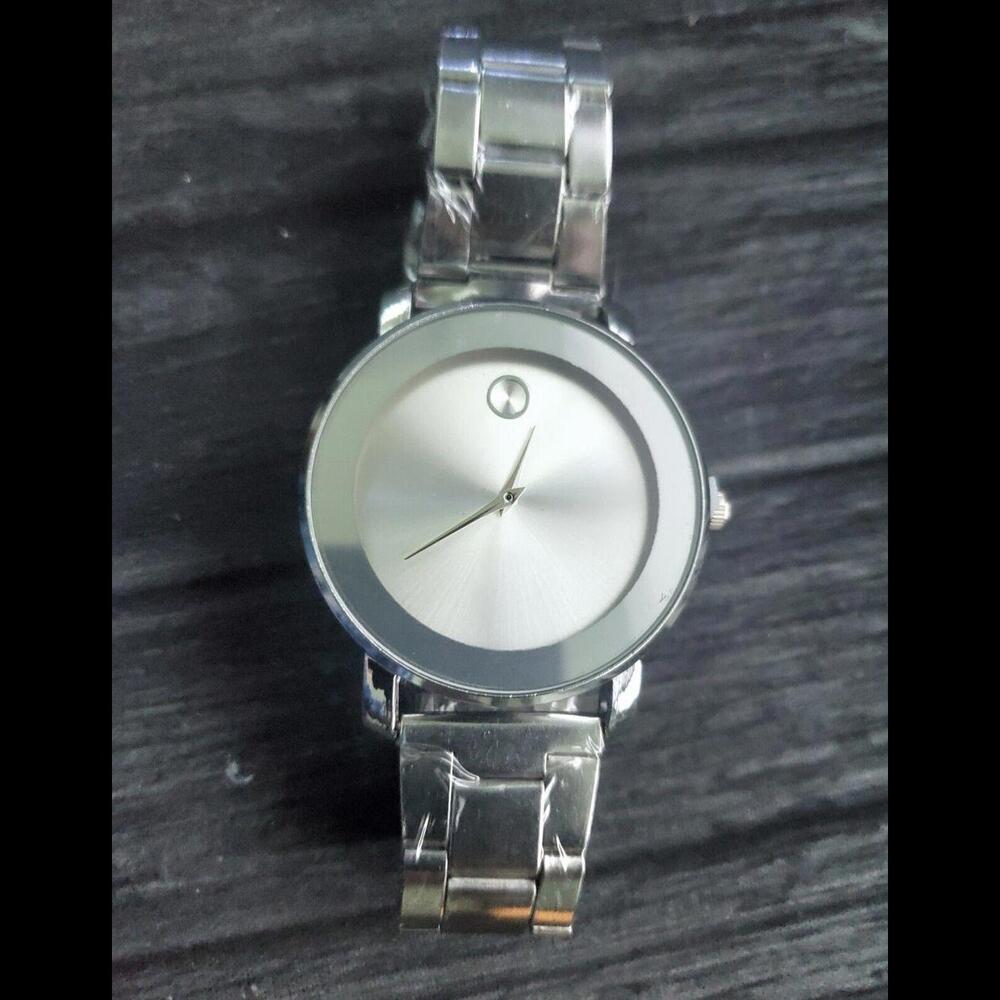 Silver M Bold‎ Style Affordable Mens Dress Watch